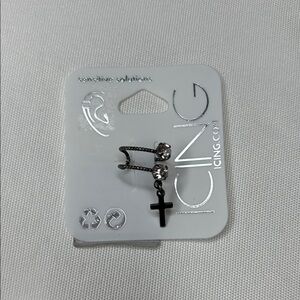 Icing Cross Ear Cuff